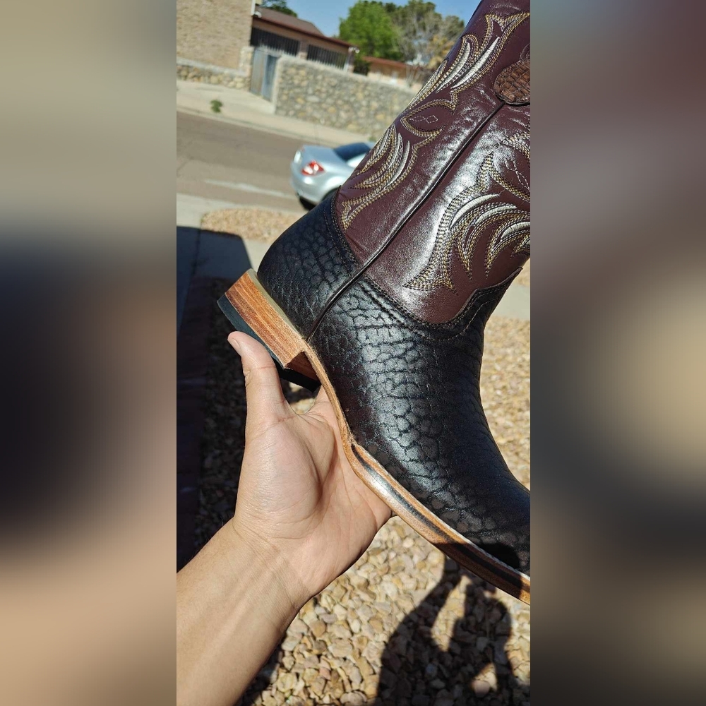 Cowboy boots Bull leather